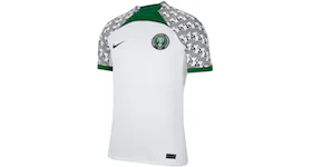 Nike Nigeria 2022/23 Stadium Away Jersey White/Pine Green/Black