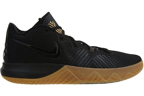 Nike Kyrie Flytrap Black Black-Metallic Gold Men's AA7071-009 GB