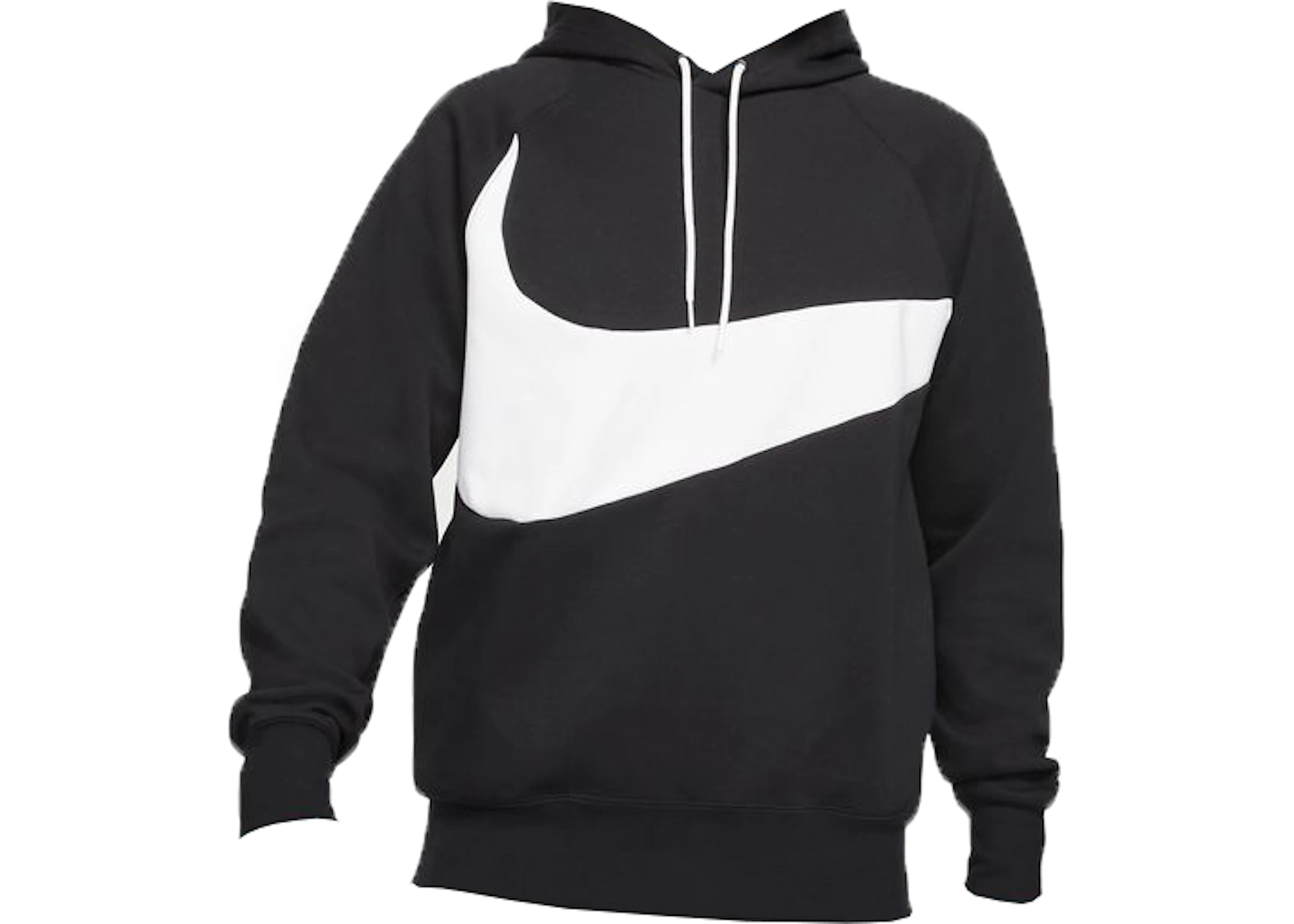 Schiereiland Opsplitsen Geweldig Nike Sportswear Swoosh Tech Fleece Hoodie Black/White - JP