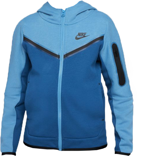 Nike Sportswear Kids Tech Fleece Hoodie Dutch Blue/Court Blue