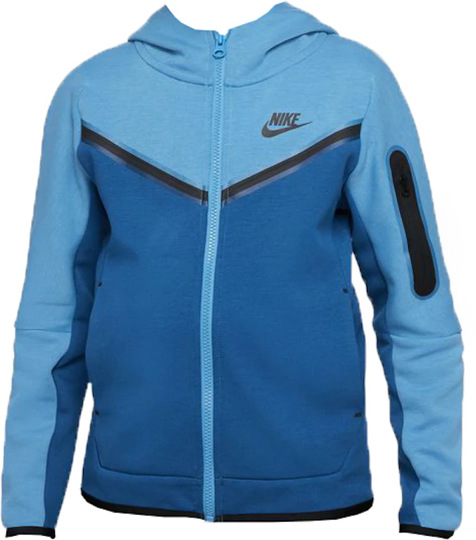 Nike Sportswear Kids Tech Fleece Hoodie Dutch Blue/Court Blue/Black - CA
