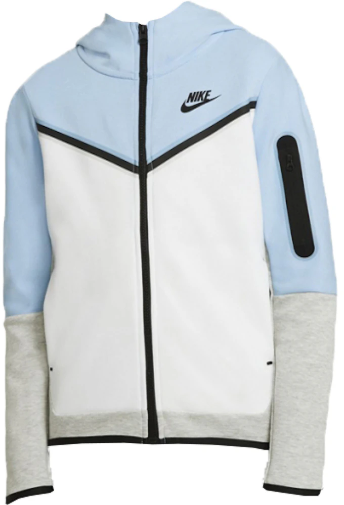 vertaling uitbreiden Weglaten Nike Sportswear Tech Fleece Hoodie Light-Blue/White/Grey Kids' - US