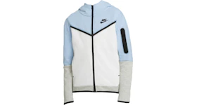 Nike Nike Sportswear Tech Fleece Hoodie Light-Blue/White/Grey