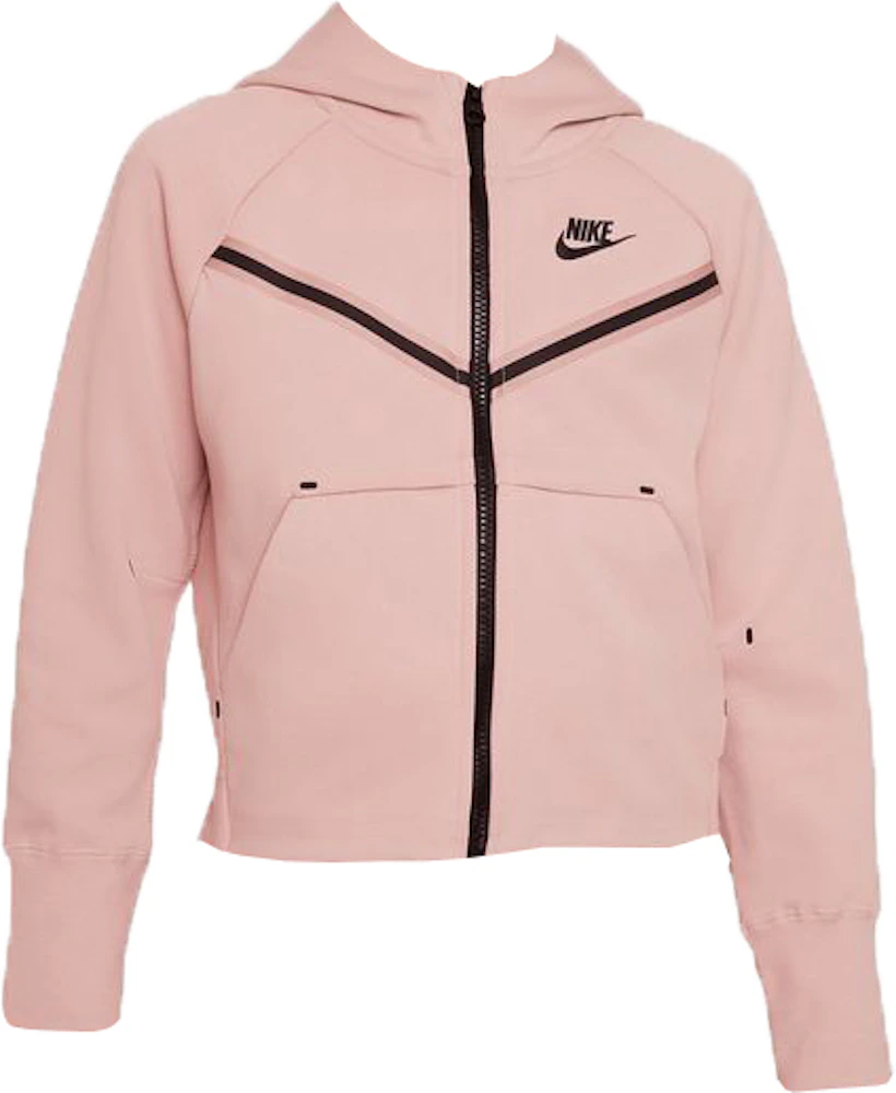 versnelling wetgeving Blaze Nike Sportswear Tech Fleece Hoodie Pink Oxford/Black Kids' - US