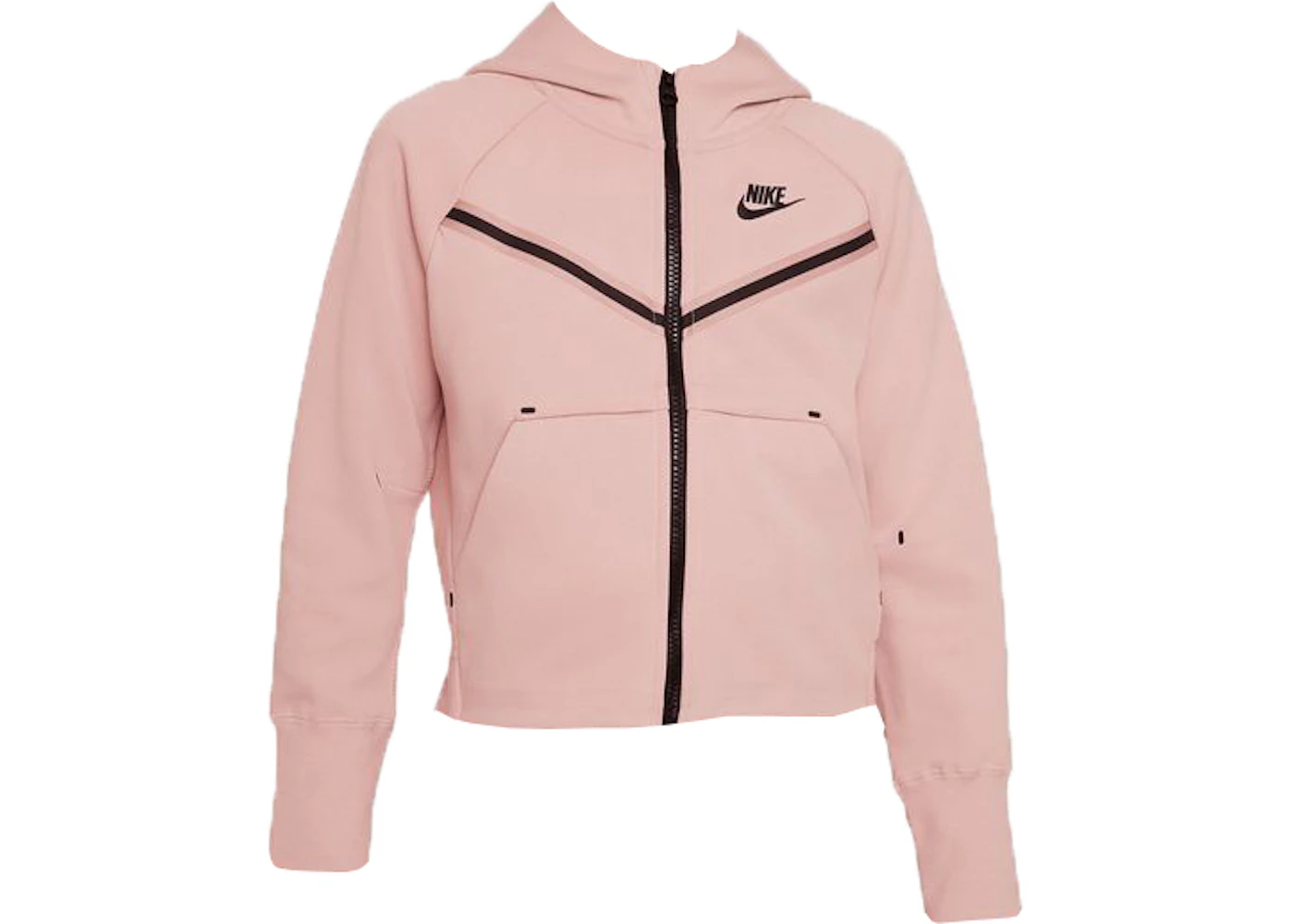 Nike Sportswear Girl's Tech Fleece Hoodie Pink Oxford/Black US