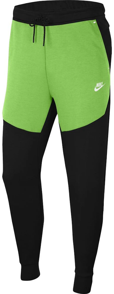 Nike Sportswear Tech Fleece Jogger Black/Mean Green/White Men's - US