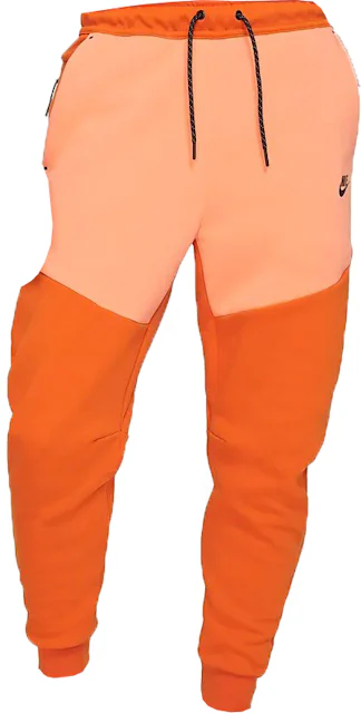 Nike Sportswear Tech Fleece Joggers Campfire Orange Black Homme - FR