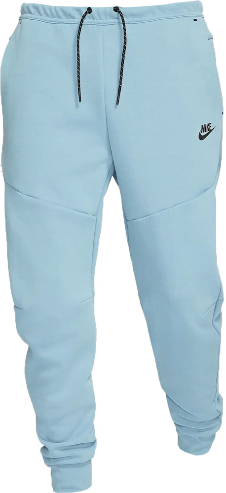 lint Intentie Auto Nike Sportswear Tech Fleece Jogger Pants Cerulean Light Blue Men's - US