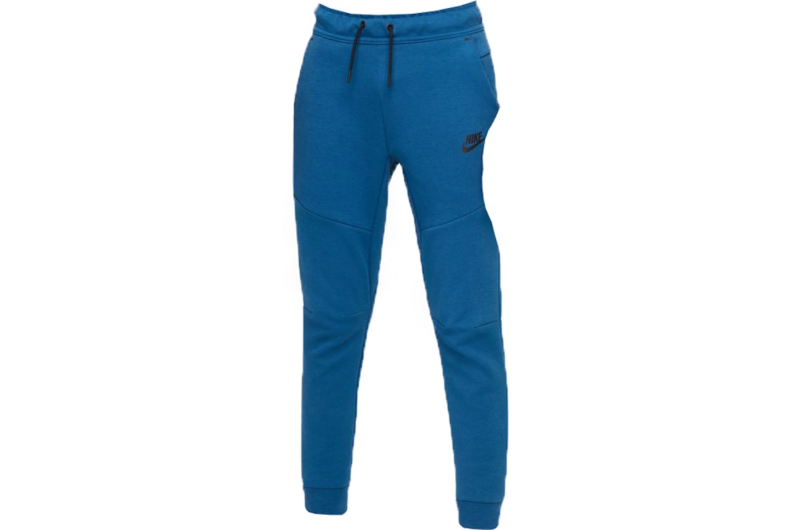 Pre-owned Nike Sportswear Tech Fleece Jogger Pants Court Blue/black