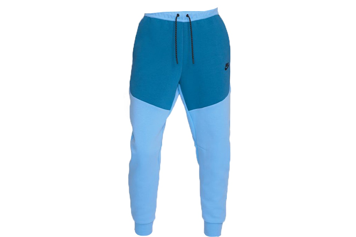 Pre-owned Nike Sportswear Tech Fleece Joggers Dark Marina Blue/black