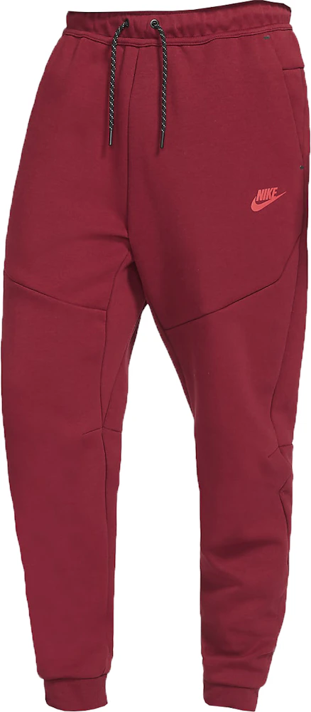 zoeken tuberculose Frons Nike Sportswear Tech Fleece Jogger Pants Team Red/Dark Maroon Men's - US