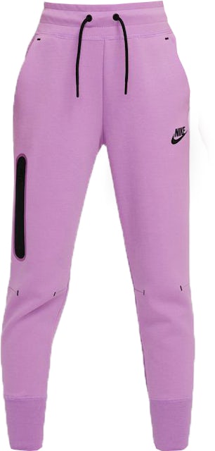 meesterwerk Wegrijden stem Nike Sportswear Junior Girls' Tech Fleece Jogger Pants Violet Shock/Black  Kids' - US