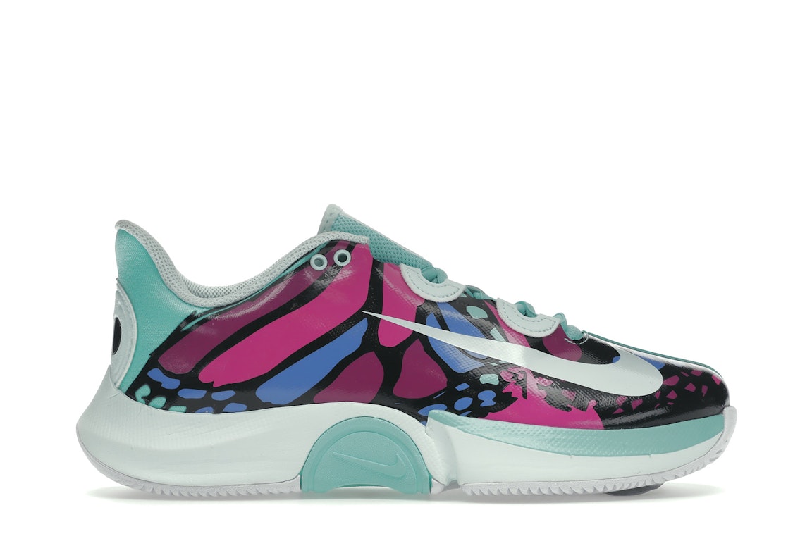Pre-owned Nike Court Air Zoom Gp Turbo Naomi Osaka Aqua (women's) In Aqua/multicolor