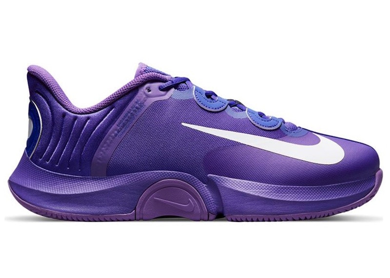 Nike women's air zoom prestige outlet tennis shoes oxygen purple and black