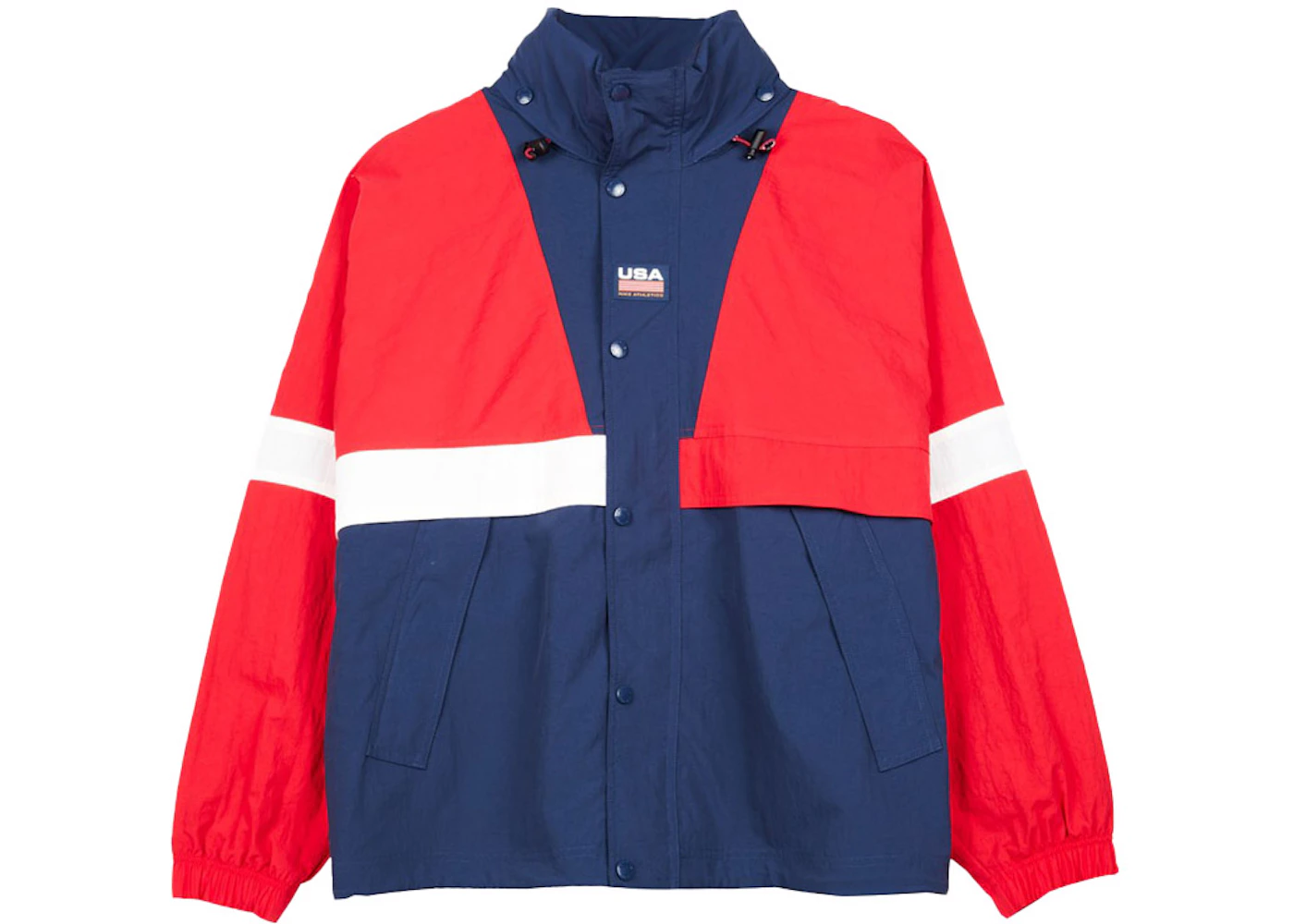 Nike NikeLab NRG Swoosh USA Dream Team Stripe Jacket Red Men's - FW23 - US