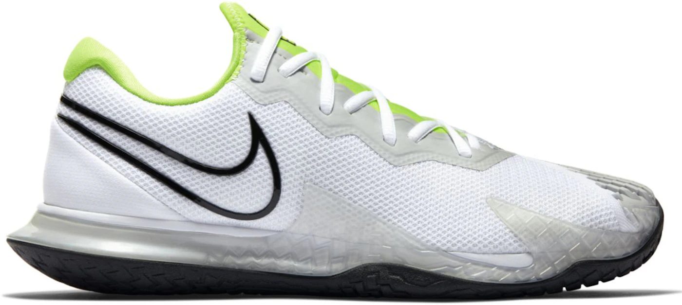 Nike Court Air Zoom Vapor Cage 4 White Volt Men's - CD0424-100 - US