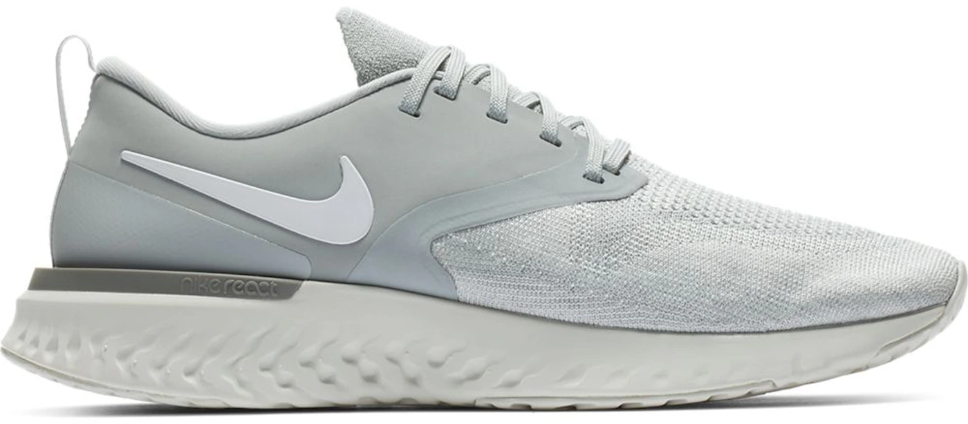 Buy Nike Odyssey React Mens Running Trainers AO9819 Sneakers Shoes (UK 10.5  US 11.5 EU 45.5, Black White Wolf Grey 001) at