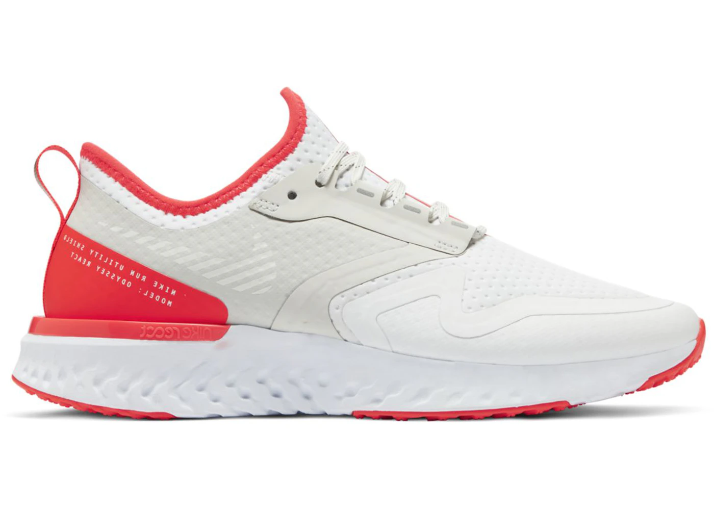 Nike odyssey react shield white Clearance
