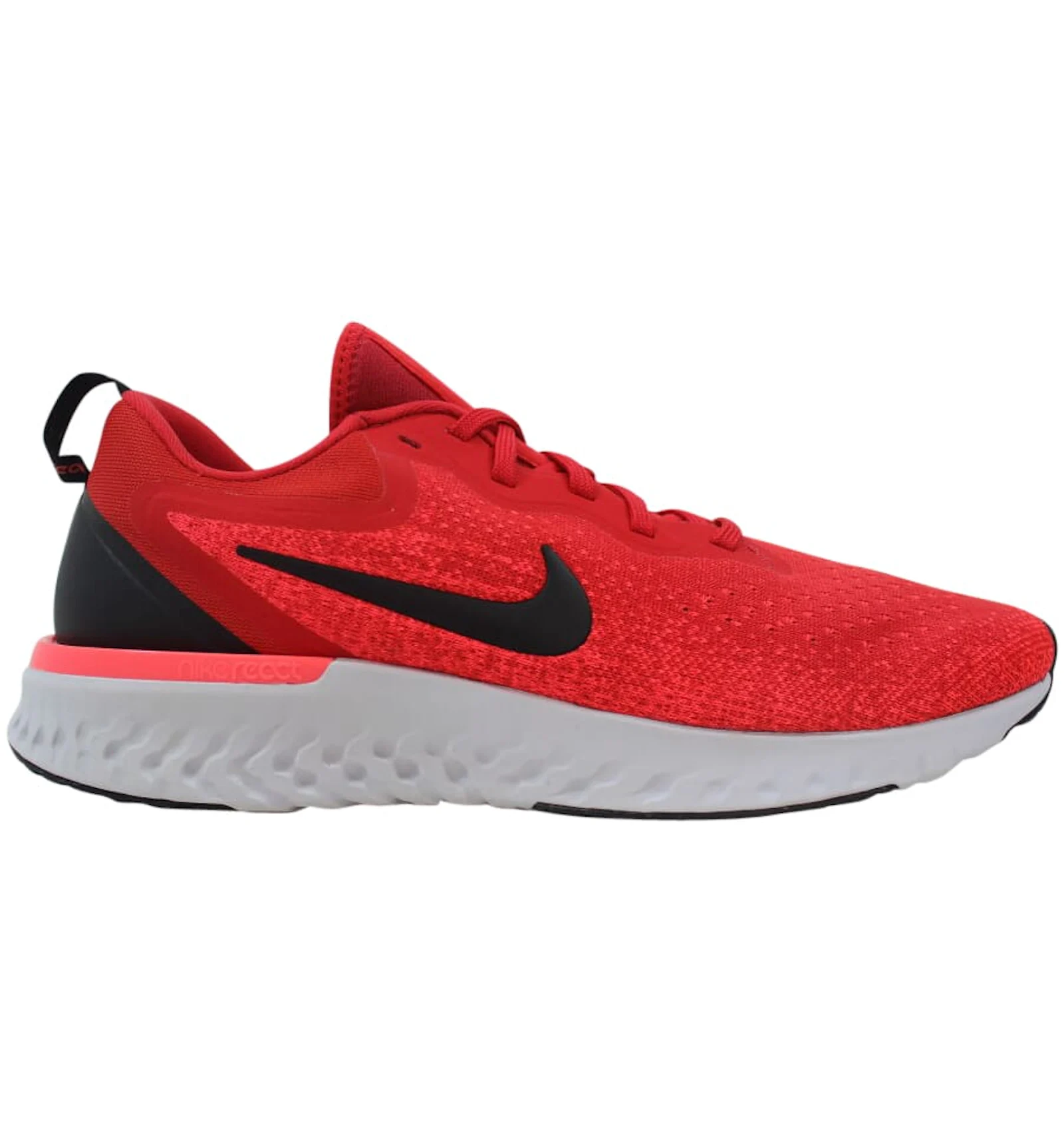 Nike odyssey react flyknit 2 black university red Clearance