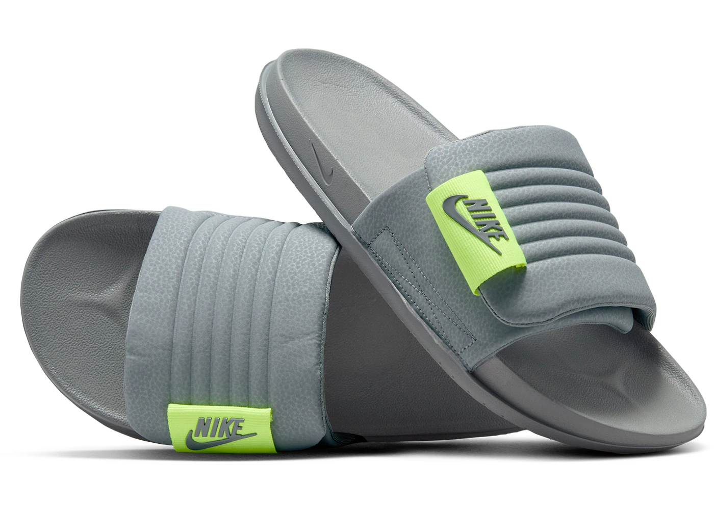 Nike Offcourt Adjust Slide Cool Grey Volt Men's DQ9624-006 GB