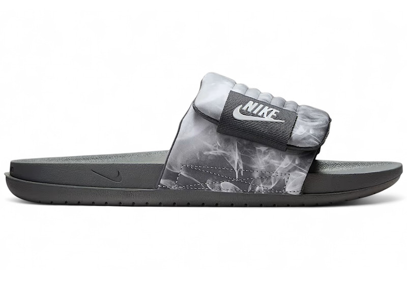 ★ Nike★ Offcourt Adjust Slide M Cool Grey Volt DQ9624006 Nike Offcourt Adjust Slide Cool Grey Volt Men's - DQ9624-006