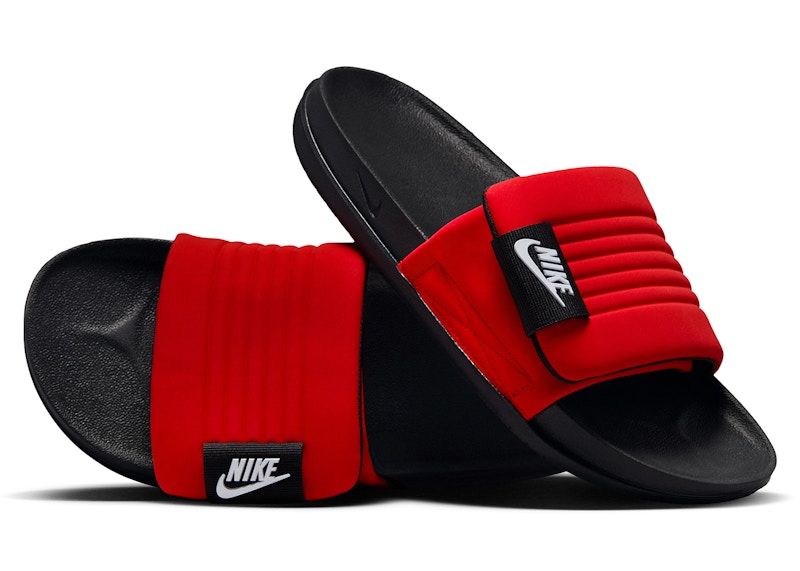 Nike Offcourt Adjust Slide University Red Black Men's