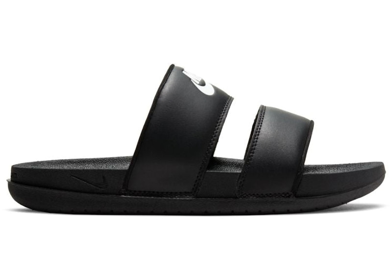Pre-owned Nike Offcourt Duo Slide (women's) Sneakers In Black/white