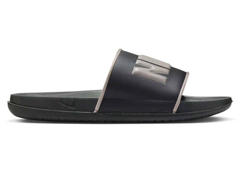 ★Nike★ Offcourt M Dark Grey White Black BQ4639001 Men's Nike Offcourt Slide Dark Grey/Black-White (BQ4639 001