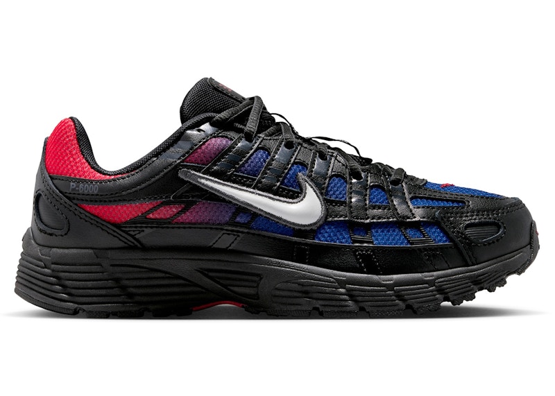 Nike P-6000 Black Bright Crimson Royal (GS)