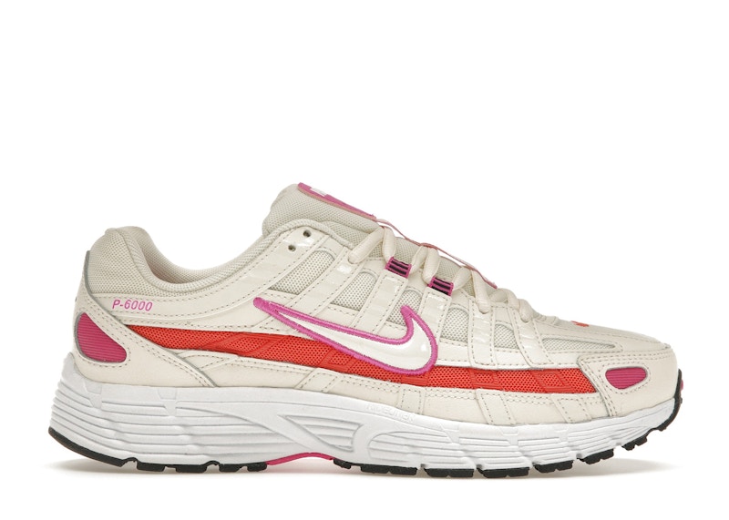 Nike p 6 white on sale pink