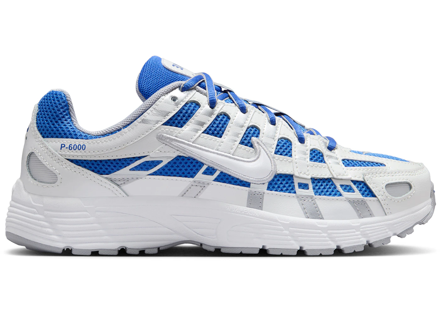 Fit Nike P6000 White Blue Buy Nike P-6000 Shoes Racer Blue/Black