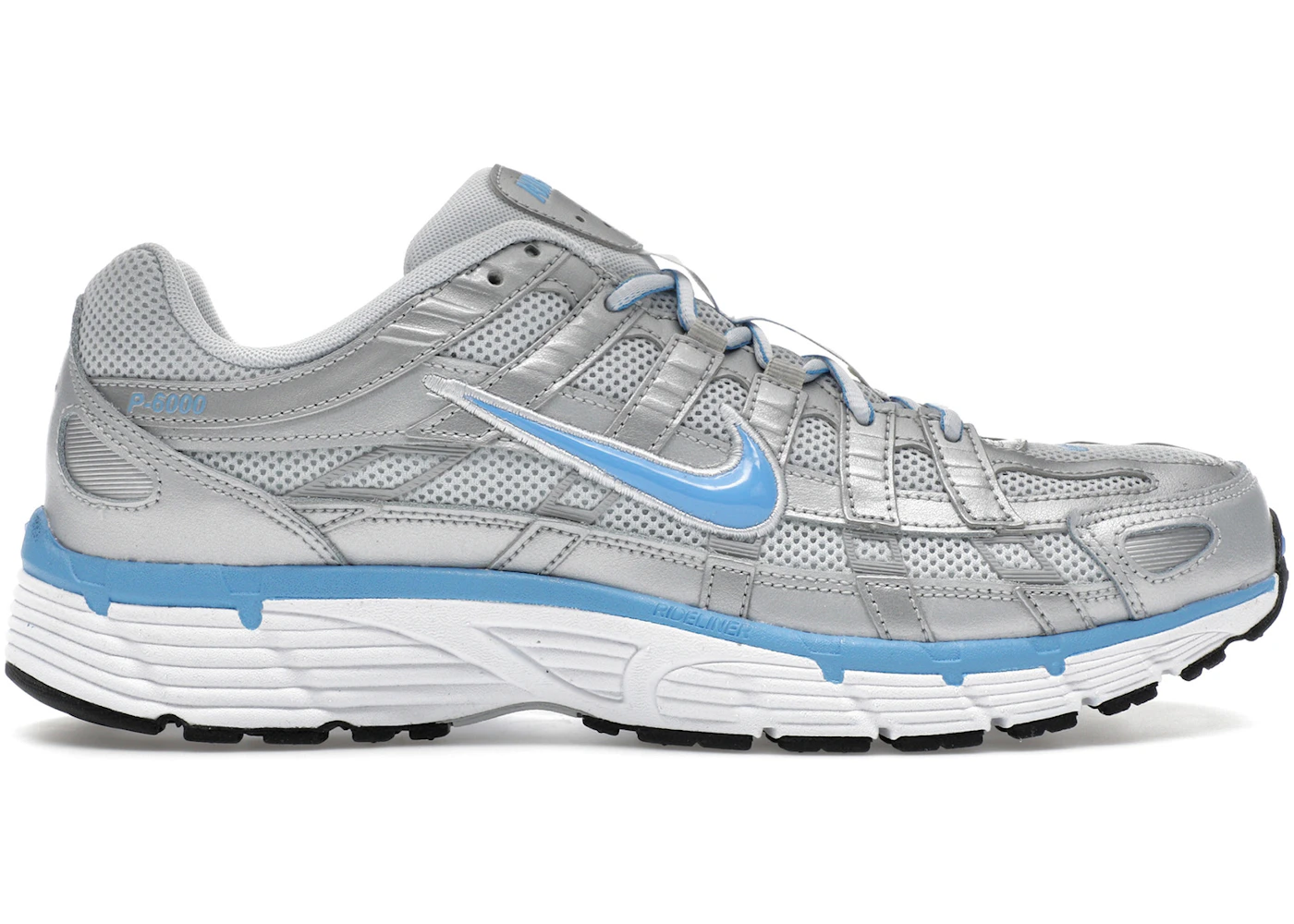 Nike P-6000 Metallic Platinum Pure Platinum Metallic Silver