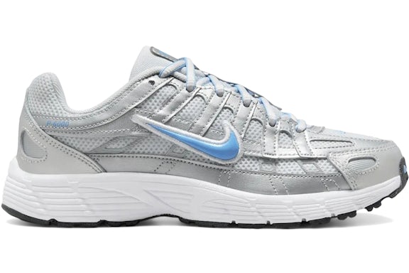 Nike P-6000 Metallic Platinum University Blue (GS)