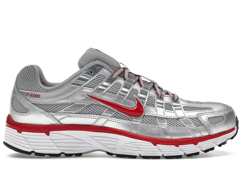 ◆正規品◆NIKE P-6000 LLIC SILVER GYM RED◆関税/送料込◆ Nike P-6000 Metallic Silver Gym Red Men's - CD6404-024 - US