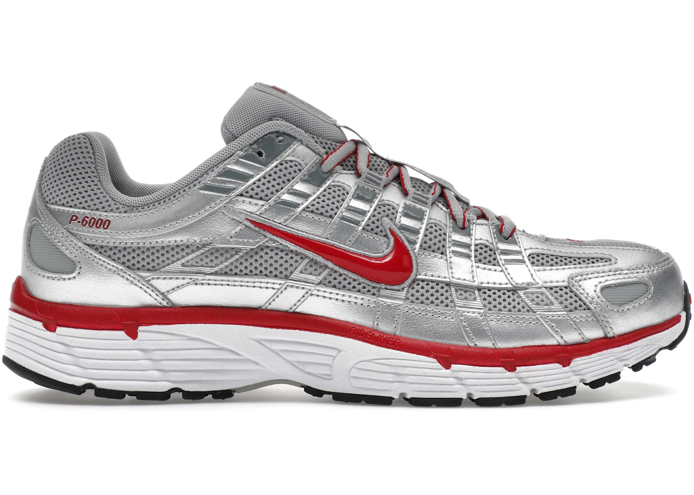 Nike P-6000 Metallic Silver Gym Red Hombre CD6404-024 ES