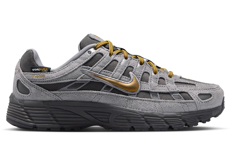 Nike P-6000 Premium Medium Ash Grey Golden Hops (GS) - IO4668-200 - US