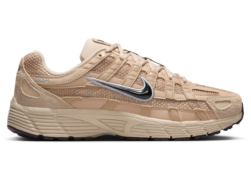 Nike P-6000 SE Hemp Sanddrift Metallic Silver Black Men's - HF0015