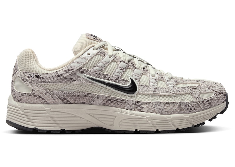 Nike P-6000 SE Snakeskin Light Bone Black (Women's)