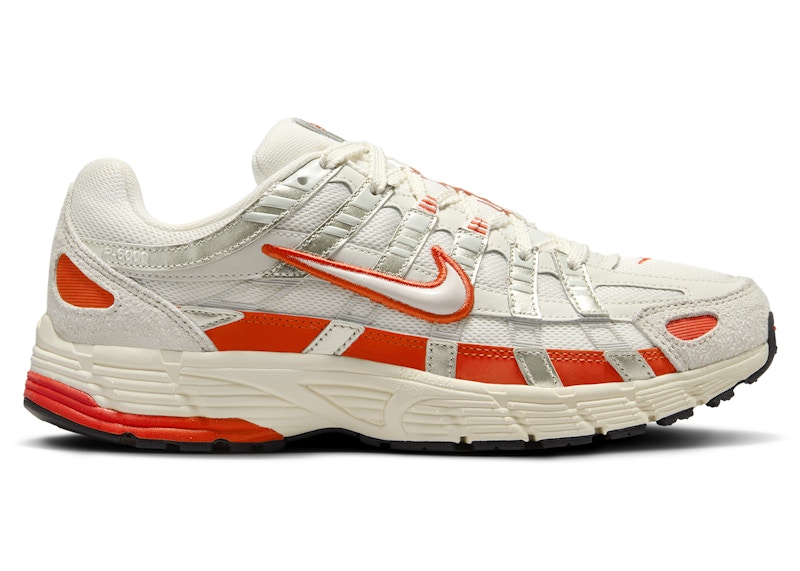 ◆正規品◆NIKE P-6000 SAIL PALE IVORY PICANTE RED(W)◆関税込 Nike P-6000 Sail Pale Ivory Light Bone Picante Red (Women's