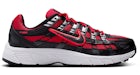 Nike P-6000 University Red Metallic Silver Dark Smoke Grey Black (GS)