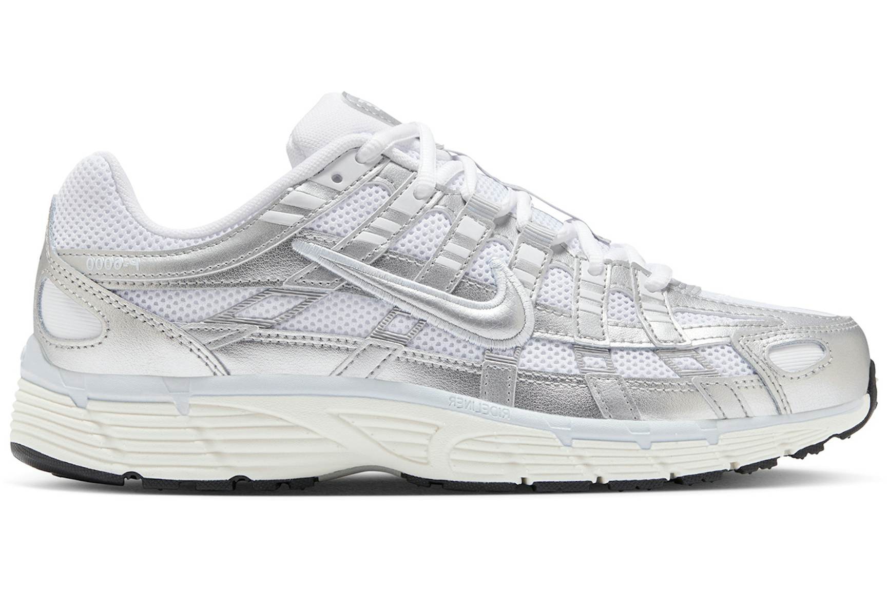 Nike P-6000 White Blue Tint Sail Metallic Silver (Women's) - BV1021-106 ...