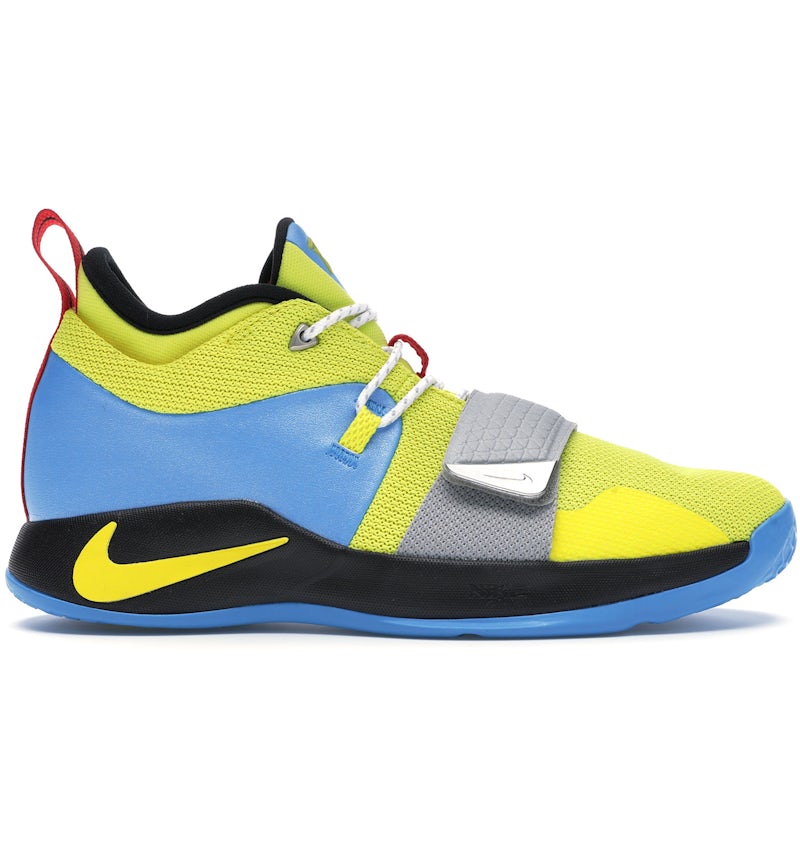 Nike PG Opti Yellow Blue Hero (GS) BQ9457-740 US