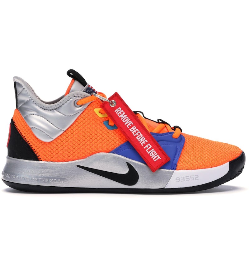 Nike PG 3 NASA Finishline Special Box Men s CI2666 800 CI2667 800 Overseas US