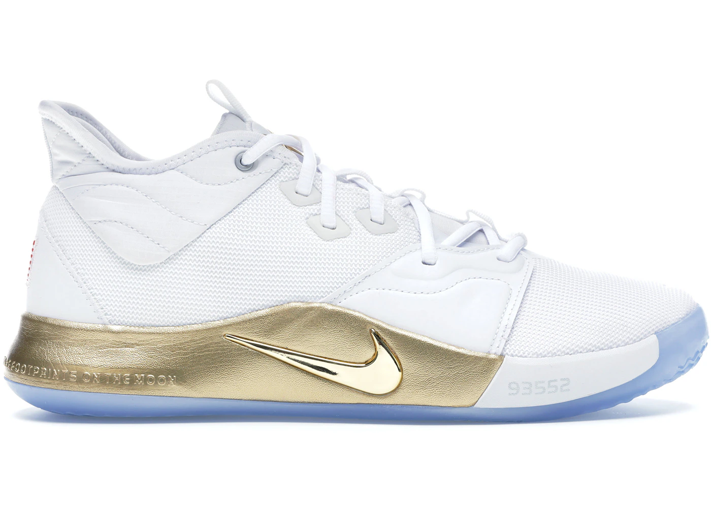 Nike PG NASA White Men's CI2666-100/CI2667-100 US