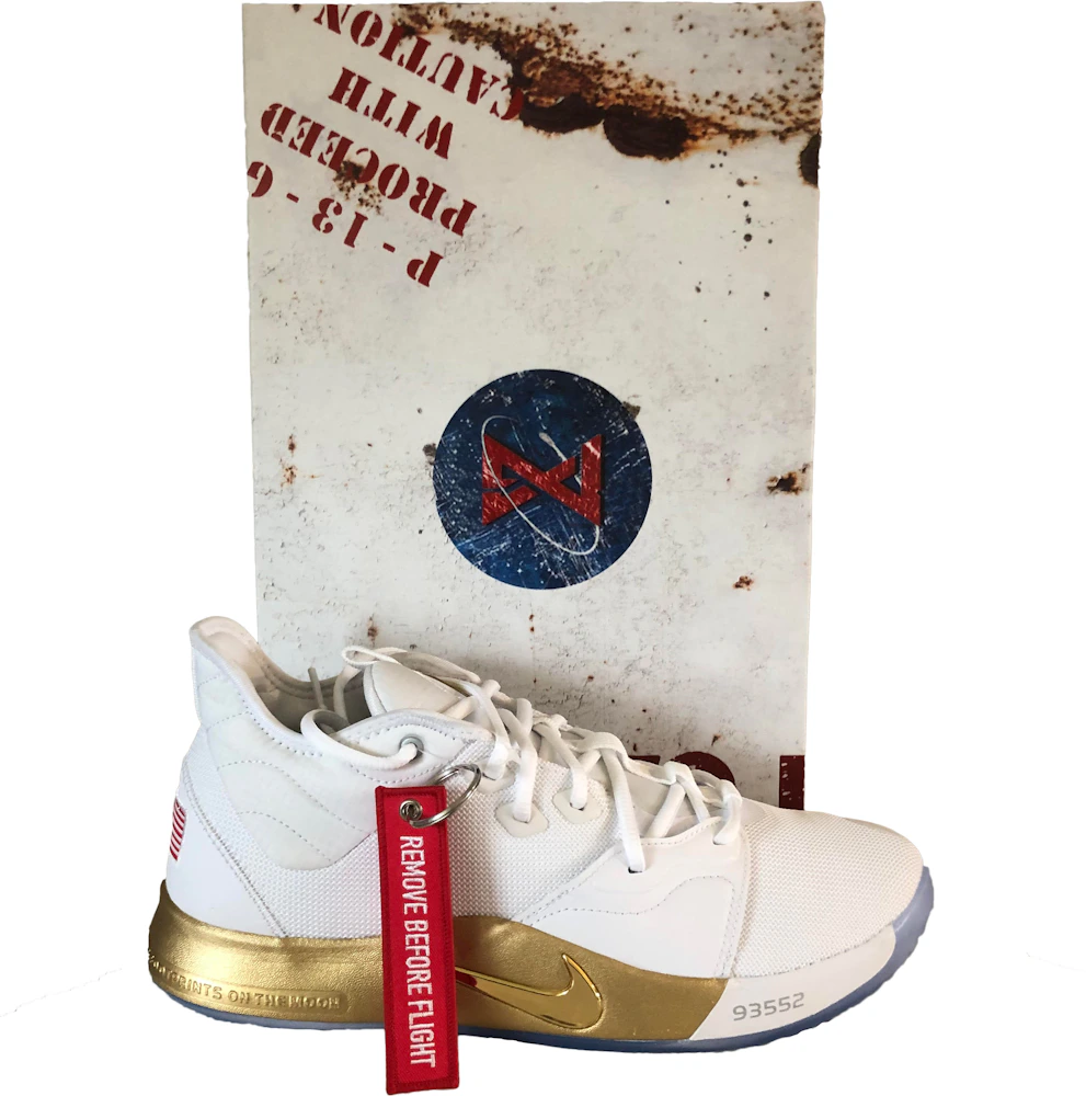 Nike PG NASA White (Special Box) - CI2666-100