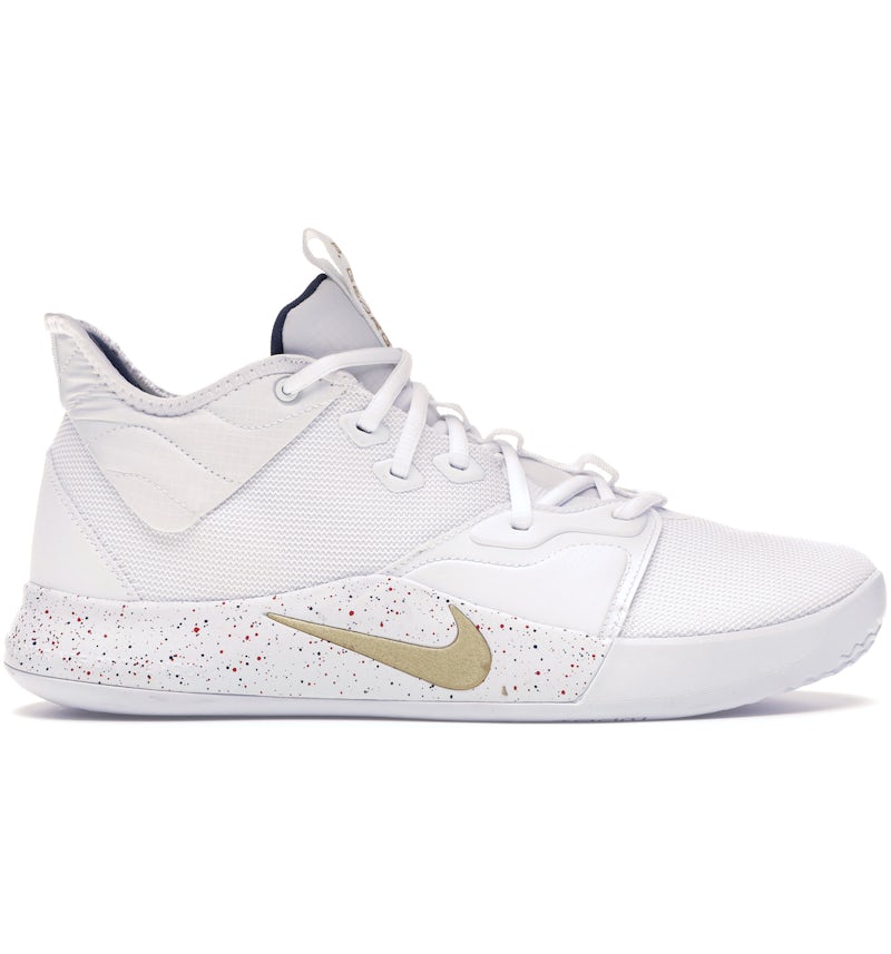 Nike PG White Gold Navy Men's AO2607-100 US