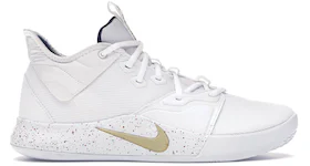 Nike PG 3 White Gold Navy