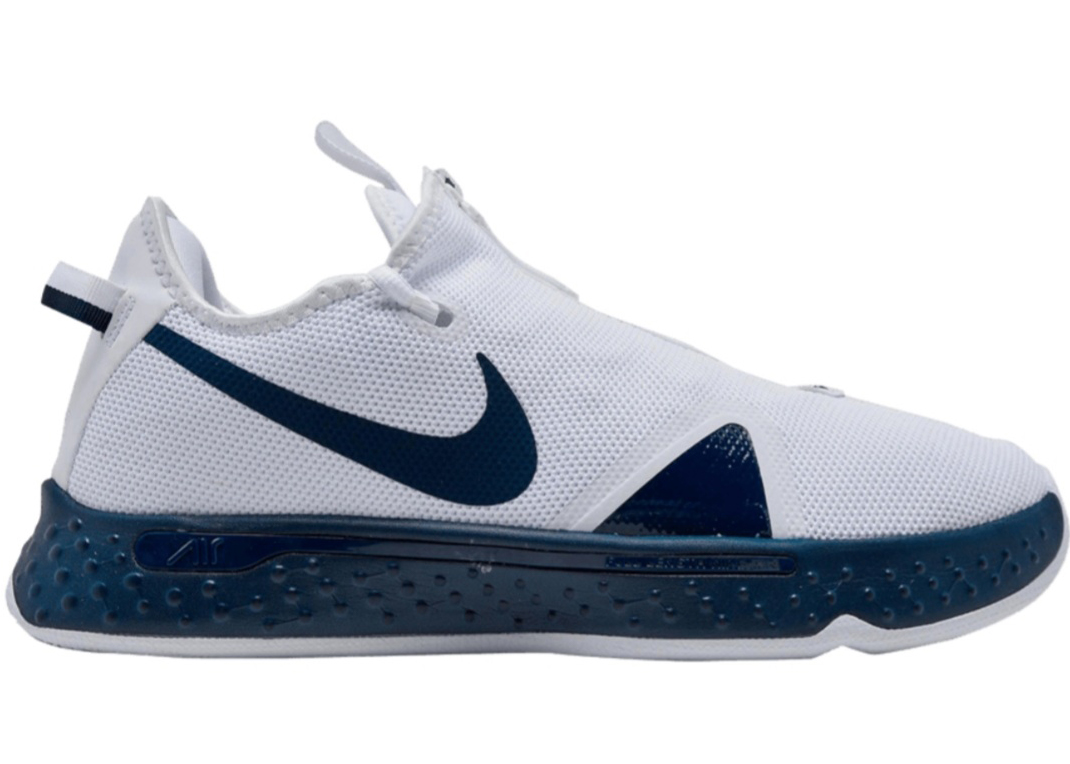 Nike PG 4 Team White Navy - CW4134-105 - US