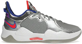 Nike PG 5 Clippers Metallic Silver
