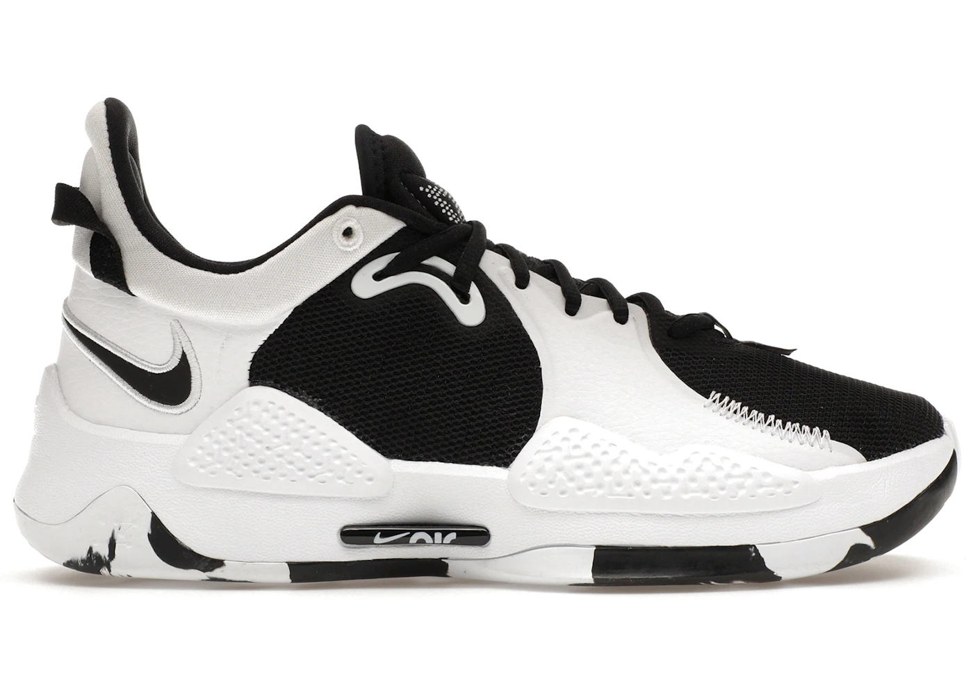 Nike PG 5 Team White Black Men's - DA7758-001 - US